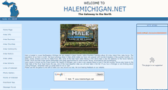 Desktop Screenshot of halemichigan.net